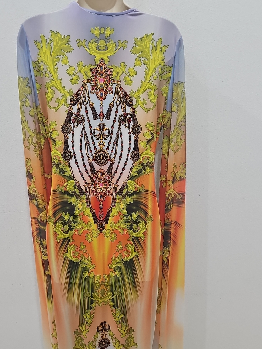 Venus maxi dress is a Whimsigoth Fairy Witchy multi-colored piece Size S - Picture 6 of 8